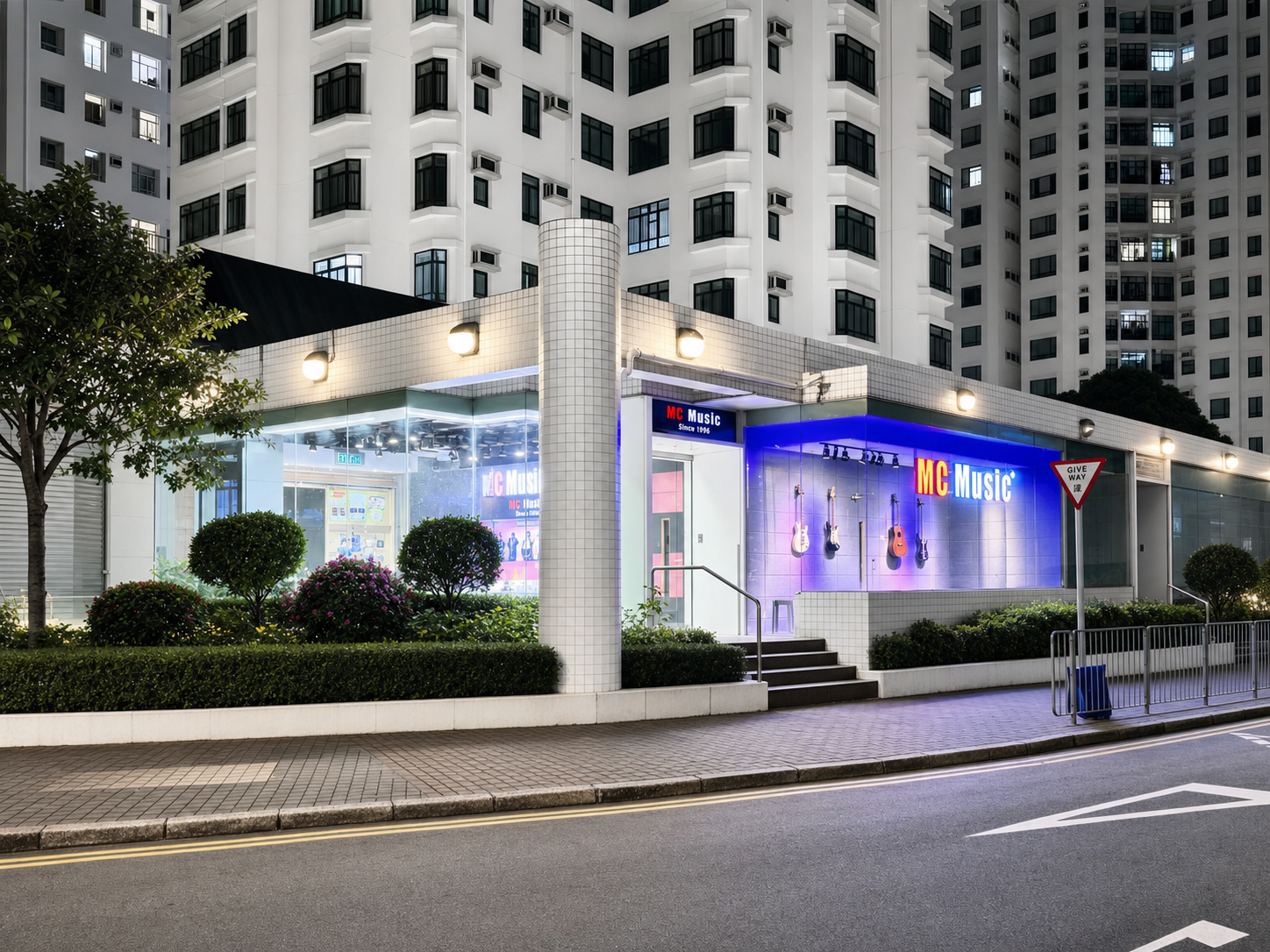 杏花新城旗艦店，近二十多間專業課室