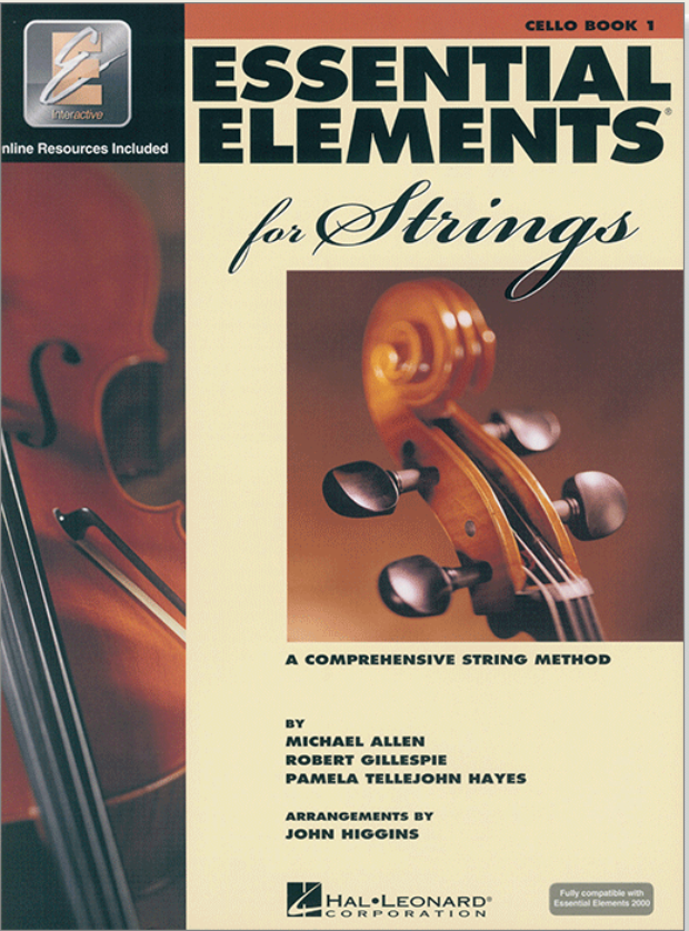 Essential Elements for Strings –Book 1 with EEi ( For Cello )