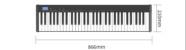 Konix PH61S 數碼鋼琴