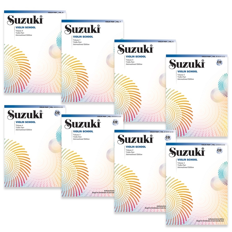 Suzuki Violin School Violin Part With CD