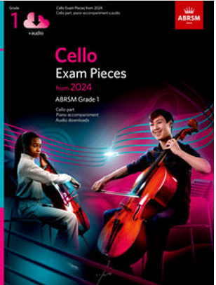 ABRSM Cello Exam Pieces Form 2024 with Audio