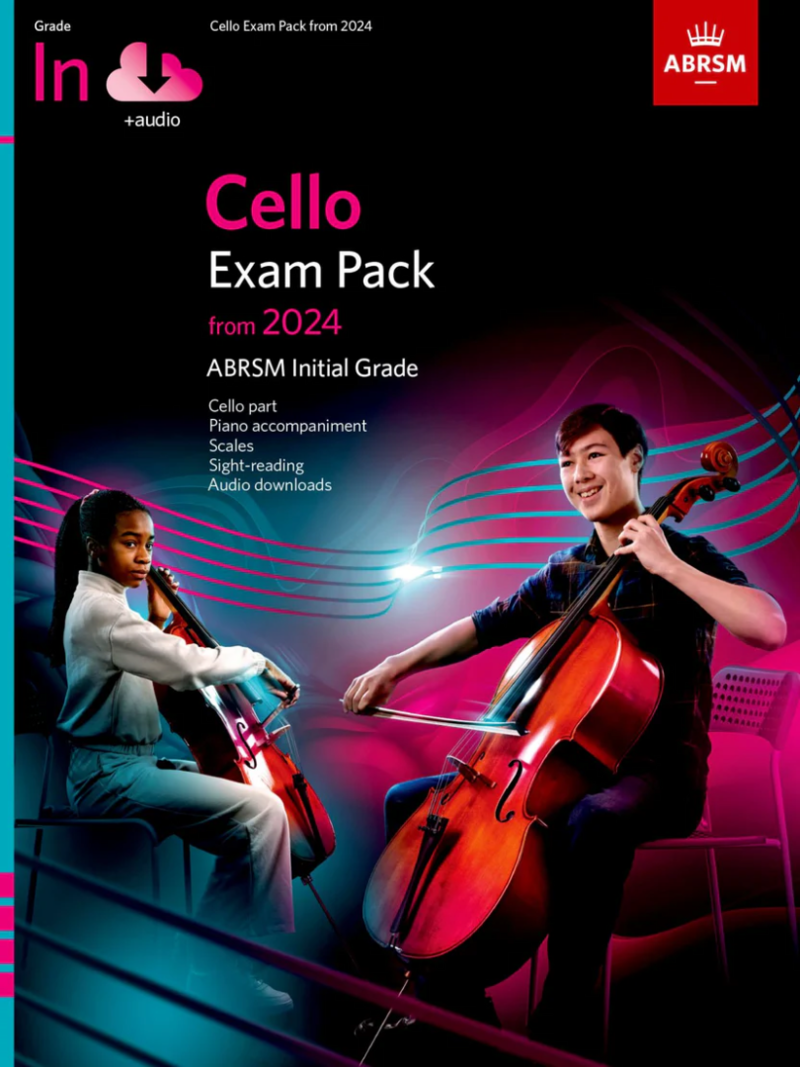 ABRSM Cello Exam Pack From 2024 with Audio