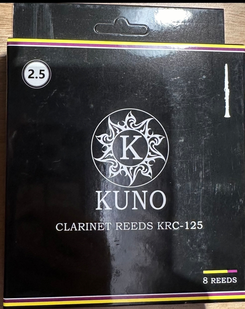 Clarinet 降B調 KRC-125 簧片(8片裝)