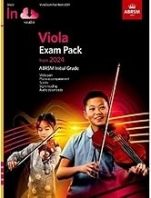 Viola Exam Pack 2024 Initial Grade w/Audio