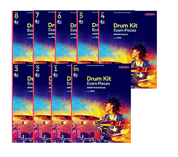 ABRSM Drum Kit Exam Pieces from 2024 (w/ Audio)