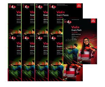 ABRSM Violin Exam Pieces From 2024 Part,PN Acc. w/Aud