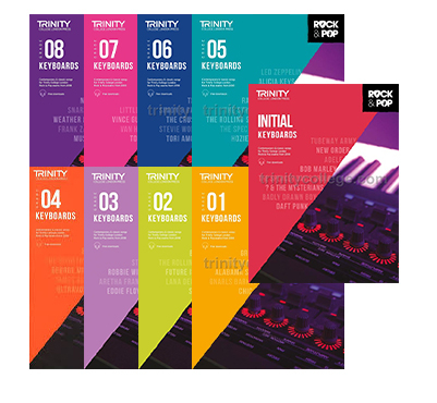 Trinity Rock & Pop fr 2018 Keyboards  w/Audio Download