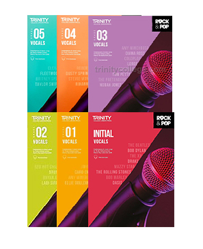 Trinity Rock & Pop Vocals fr 2018 w/Audio Online