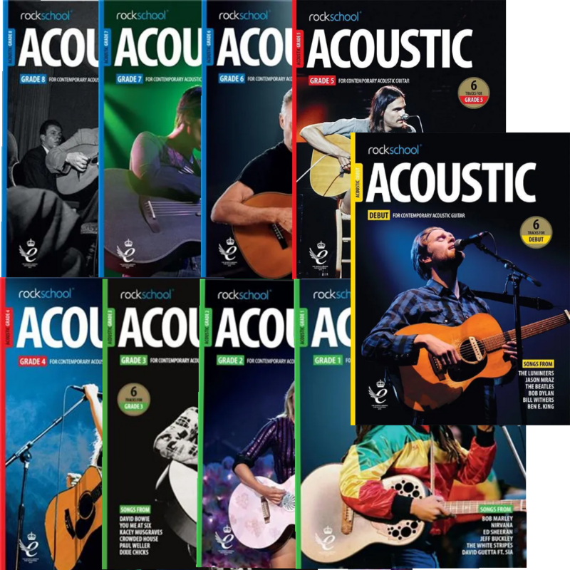 Rockschool Acoustic Guitar Audio Online (2019ver)