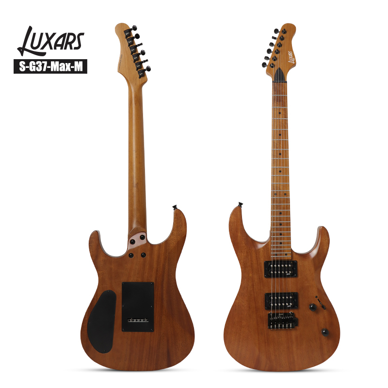 LUXARS S-G37-Max-M（Roasted Mahogany Body Custom Tremolo System Electric Guitarr）烤桃花心木24品琴系列電結他