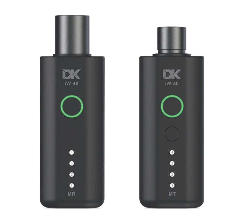 DK無線話筒收發系統Microphone Wireless Transmitter and Receiver iW-40