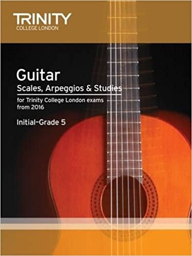 Trinity Guitar & Plectrum Guitar Scales, Arpeggios & Studies From 2016