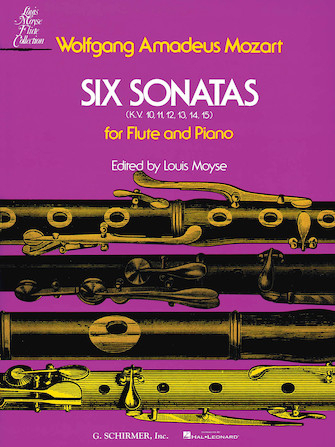 SIX SONATAS，KV 10-15，FOR FLUTE AND PIANO（N412）