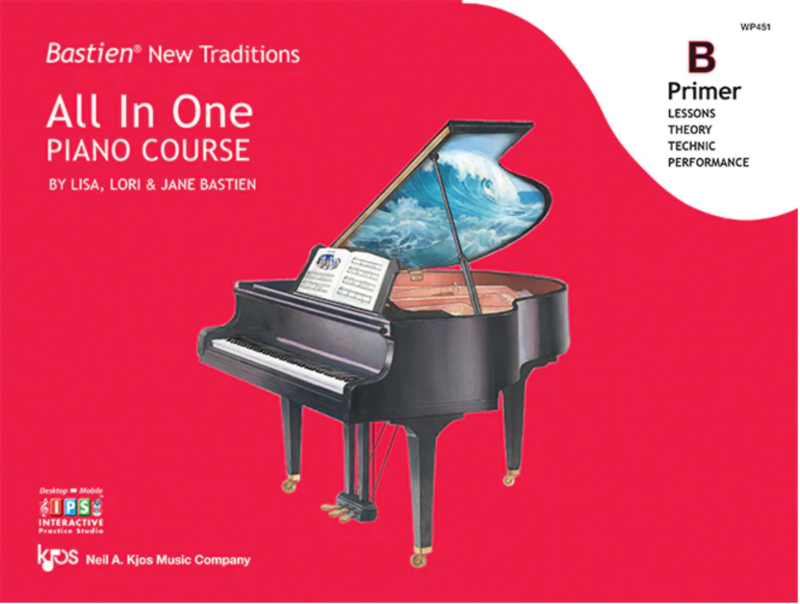 Bastien New Traditions: All In One Piano Course - Primer B