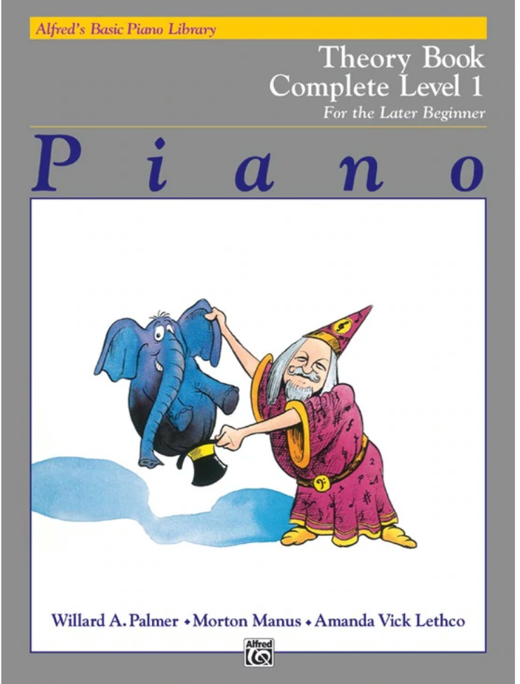 Alfred's Basic Piano Theory Book Complete 1