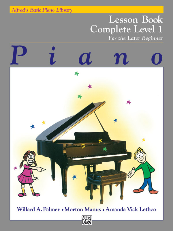 Alfred's Basic Piano Lesson Book Complete 1