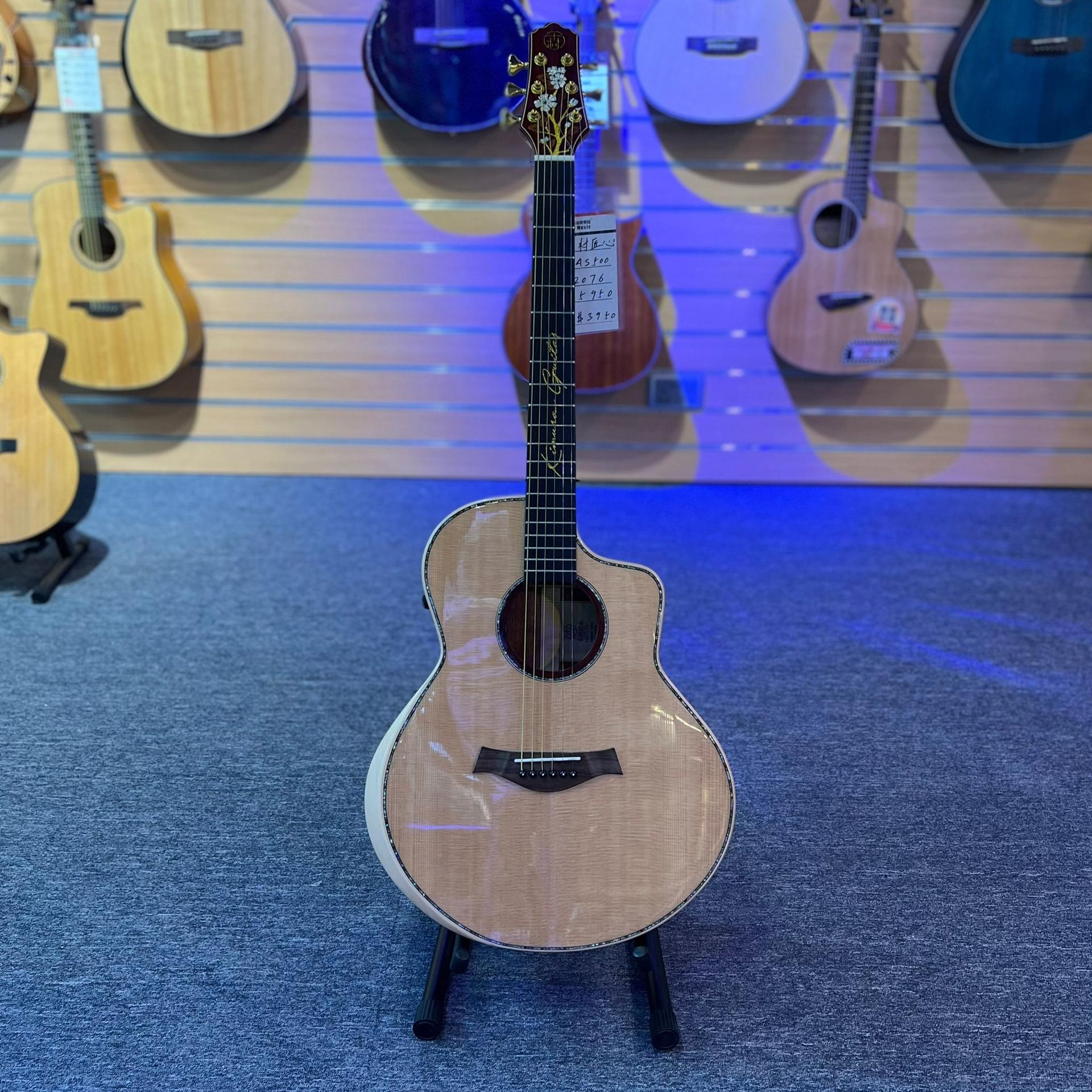 木村匠心系列 K As500 雲杉全單板木結他 Mc Music美斯音樂