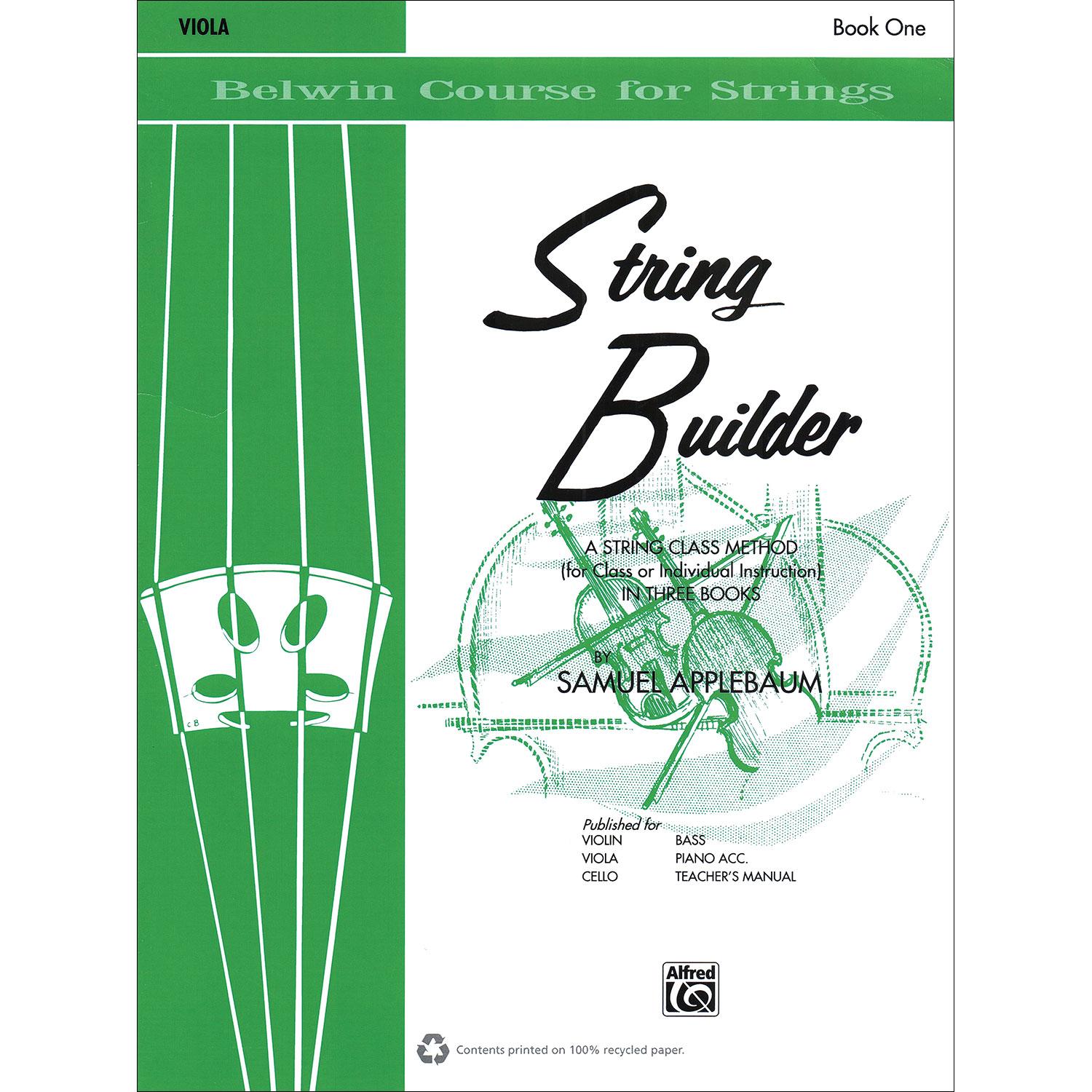String Builder Viola Book 1