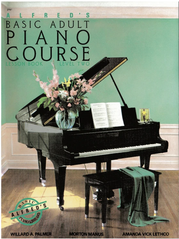Alfred's Basic Adult Piano Course Lesson Book Level Two